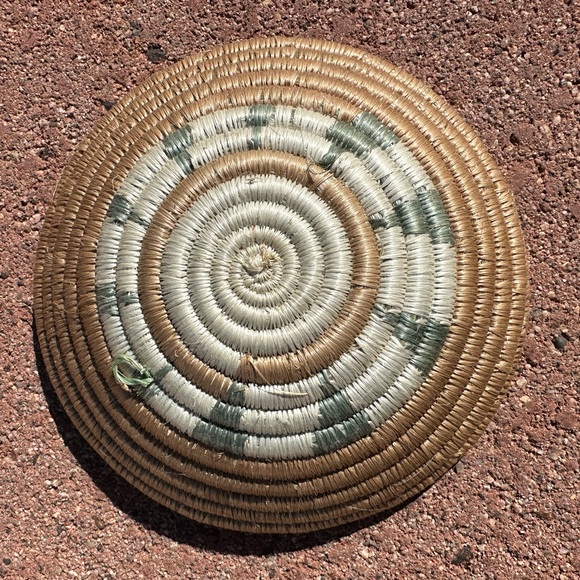 African Hand Woven Baskets 6- 7” Assorted colors available - Picture 7 of 8